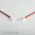 LED szalag 15cm csatlakozó kábel, 10 db, 2 tűs, 8mm