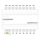 Actuator cu releu, 16 canale, DMX RDM, 16A, 230V