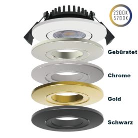   LED Swing Spot 24V, 5W, 2200K 5700K, CRI90 (alb reglabil, CCT)