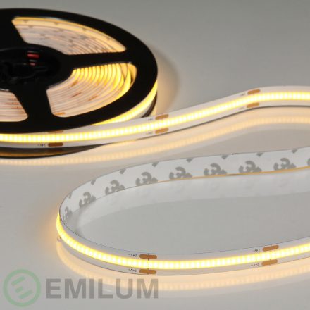 Flex COB LED szalag 24V, 8W, 2700K, CRI90, 320LED, IP20, 8mm