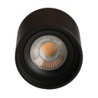 LED mennyezeti spot 24V, 8W, 3000K, CRI90 fekete
