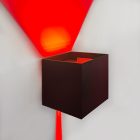 Aplică cu LED 24V, 8W, RGBW 2700K, CRI90, IP54 negru