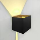 Aplică cu LED 24V, 8W, RGBW 2700K, CRI90, IP54 negru