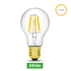 Bec cu LED 24V, 8W, 2700K, E27