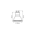 LED Retrofit Spot, 24V, 4W, 2700K, GU10