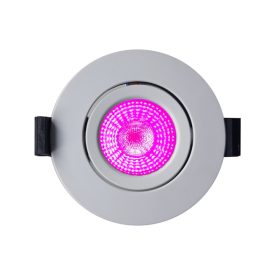 LED Swing Spot 24V, 5W, RGBW 3000K, CRI90