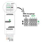 DMX, RS485, distribuție cu 4 porturi (booster) One way