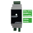 LED PWM dimmer, 4 canale, DALI DT8, 12-24V, 300W (150W @12V)