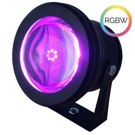LED kültéri lámpa 24V, 10W, RGBW/2700K, CRI90