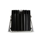 LED spot 24V, 10W, 2200K/5700K, CRI90 (Tuneable White, CCT) fekete