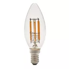 LED Filament Kerze, 24V, 5W, 3000K, E14