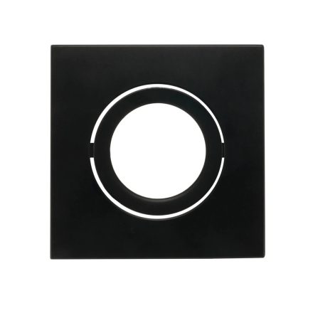 Swing Spot süllyesztett beépítőkeret – fekete, szögletes