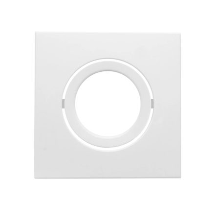 Swing Spot süllyesztett beépítőkeret – fehér, szögletes