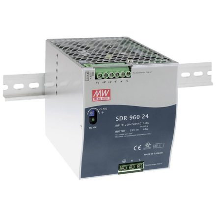 NDR-480-48 Sursa de alimentare (șină DIN) Tensiune constantă 480 W 0 - 10 A 48 V DC PFC