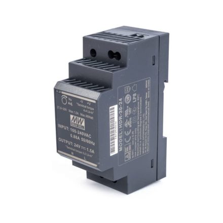 HDR-30-24 Sursa de alimentare (montare pe șină DIN) Tensiune constantă 36 W 0 - 1,5 A 24 VDC PFC
